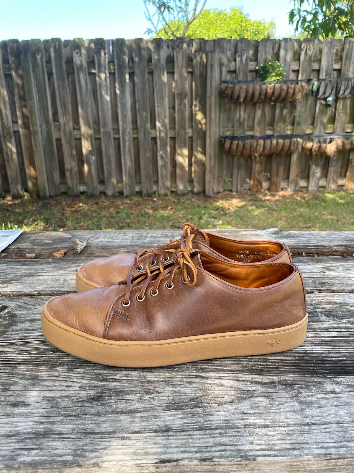 Photo by bawls on November 4, 2022 of the Rancourt & Co. Unlisted Model in Horween Brown Chromexcel.
