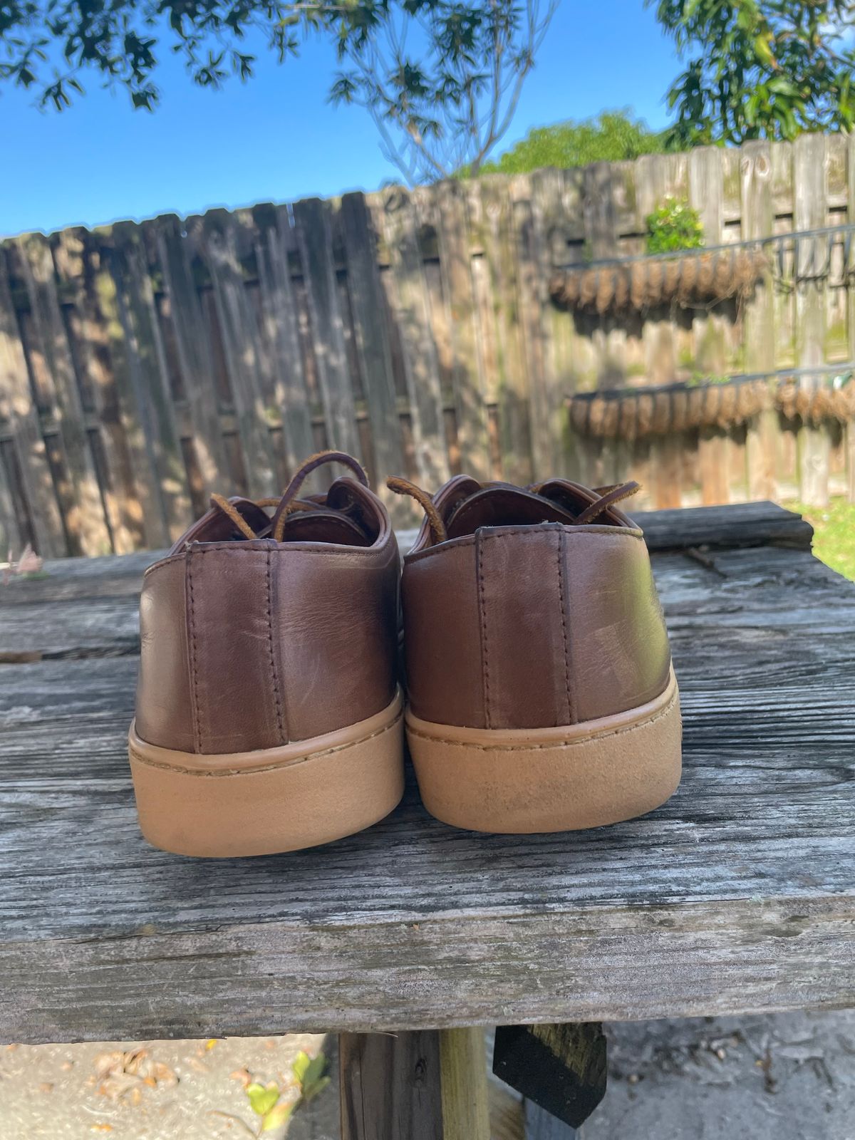 Photo by bawls on December 3, 2022 of the Rancourt & Co. Unlisted Model in Horween Brown Chromexcel.