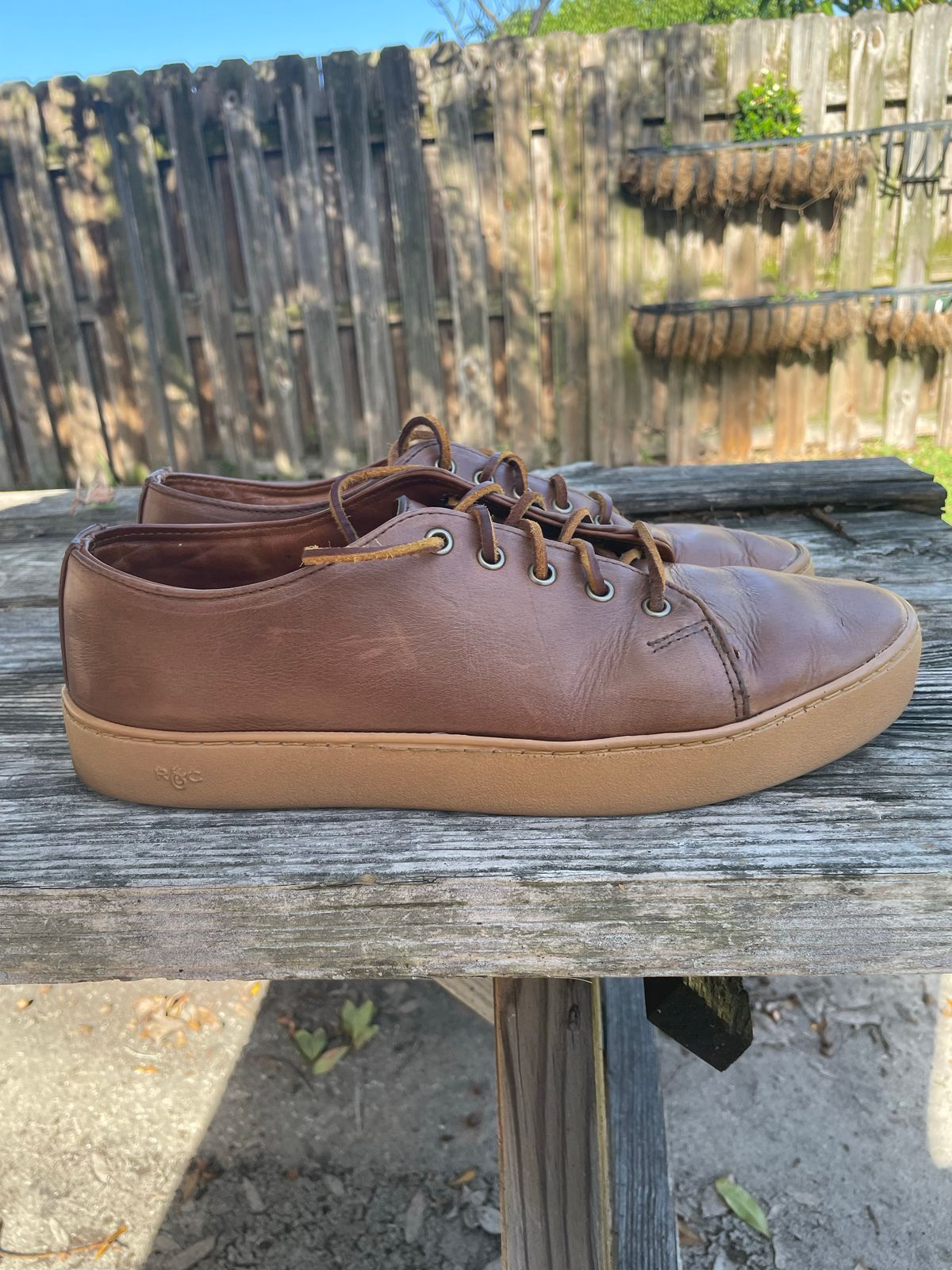 Photo by bawls on December 3, 2022 of the Rancourt & Co. Unlisted Model in Horween Brown Chromexcel.