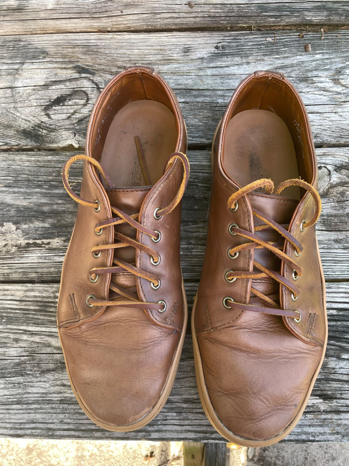Photo by bawls on December 3, 2022 of the Rancourt & Co. Unlisted Model in Horween Brown Chromexcel.