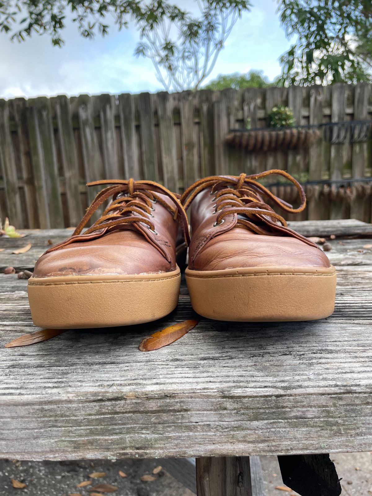 Photo by bawls on January 1, 2023 of the Rancourt & Co. Unlisted Model in Horween Brown Chromexcel.