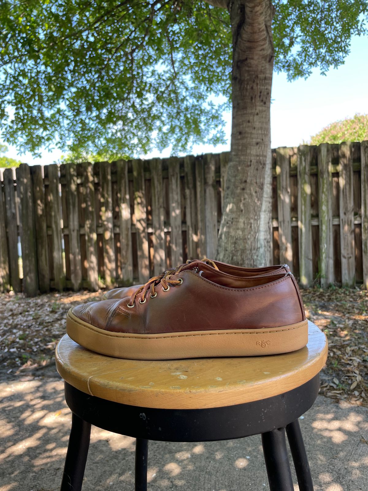 Photo by bawls on March 2, 2023 of the Rancourt & Co. Unlisted Model in Horween Brown Chromexcel.