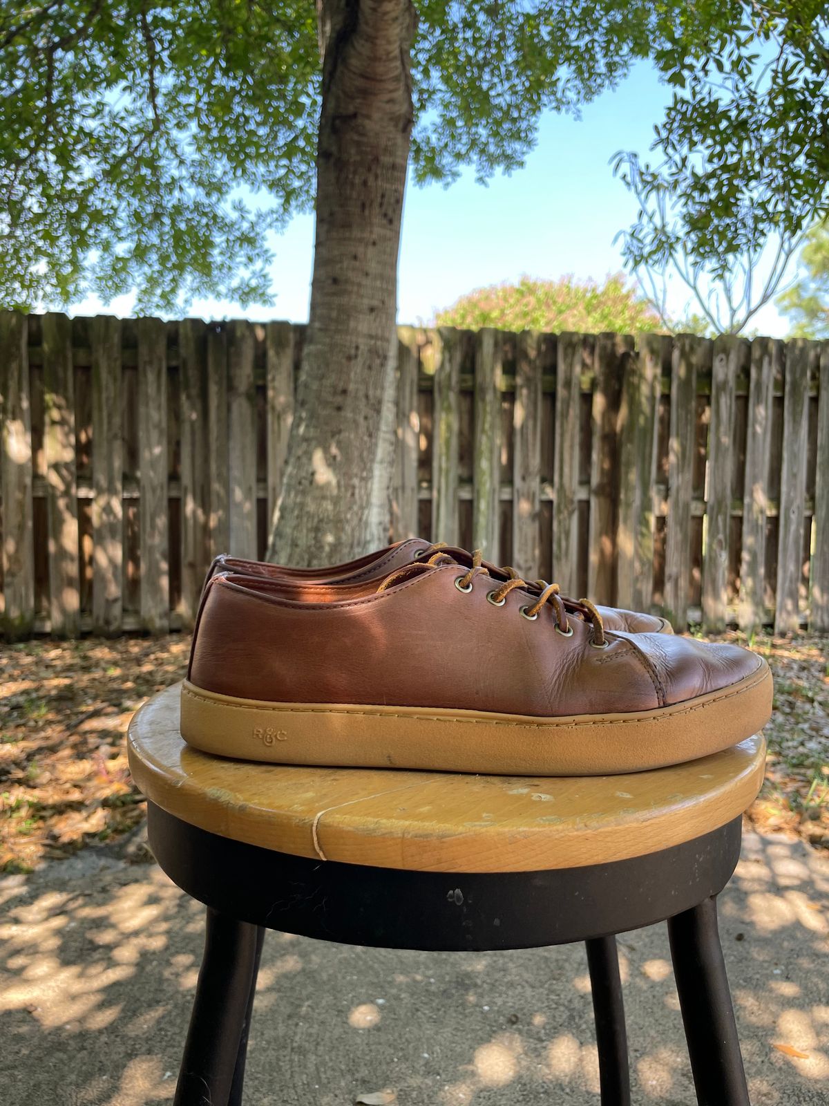 Photo by bawls on March 2, 2023 of the Rancourt & Co. Unlisted Model in Horween Brown Chromexcel.