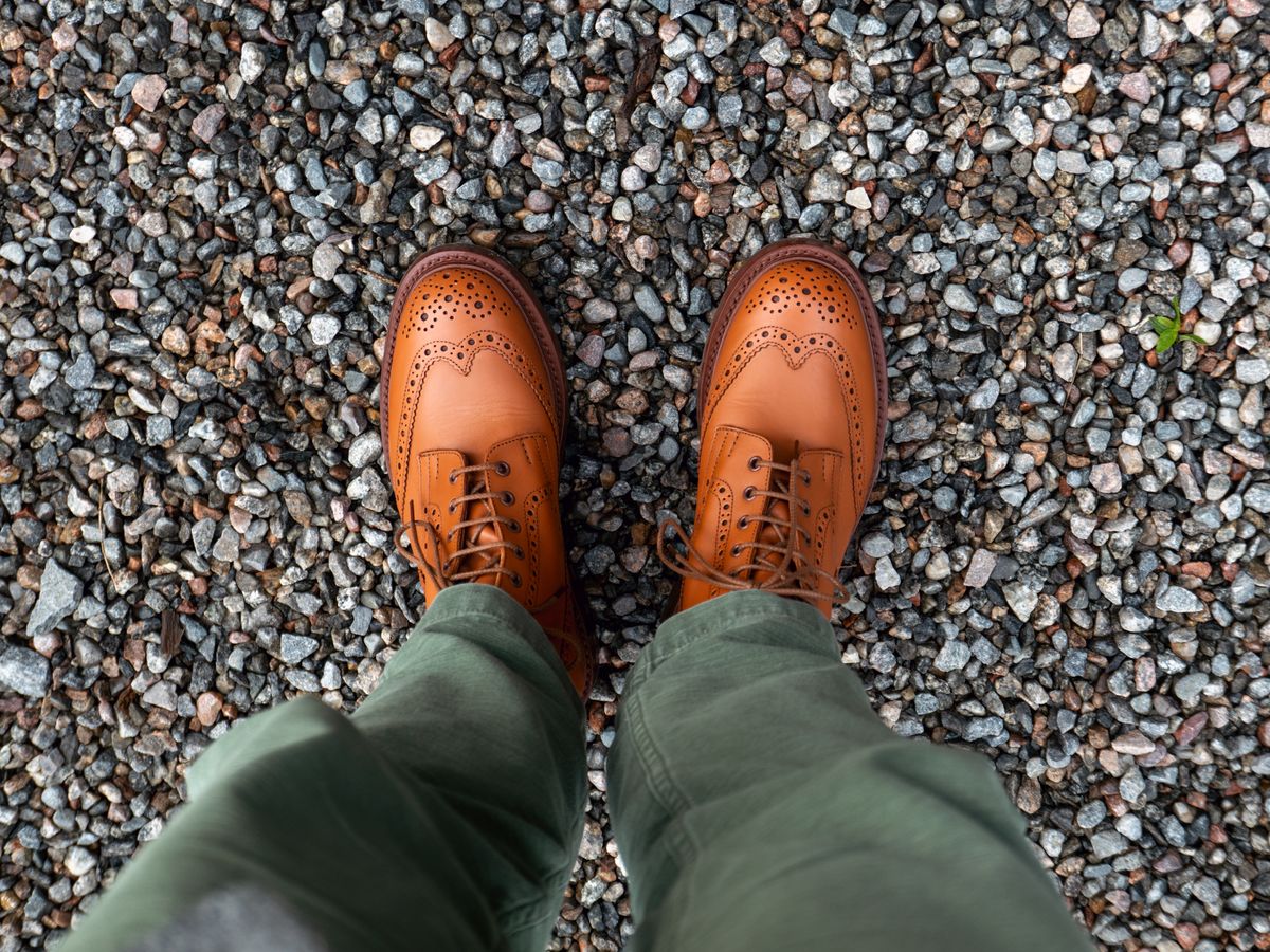 Photo by vubui on October 13, 2024 of the Tricker's Malton Country Boot in C-Shade Tan.