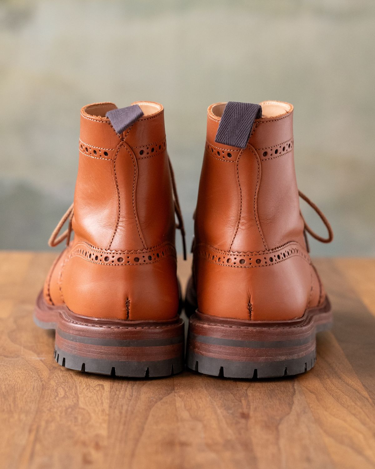 Photo by vubui on December 5, 2024 of the Tricker's Malton Country Boot in C-Shade Tan.