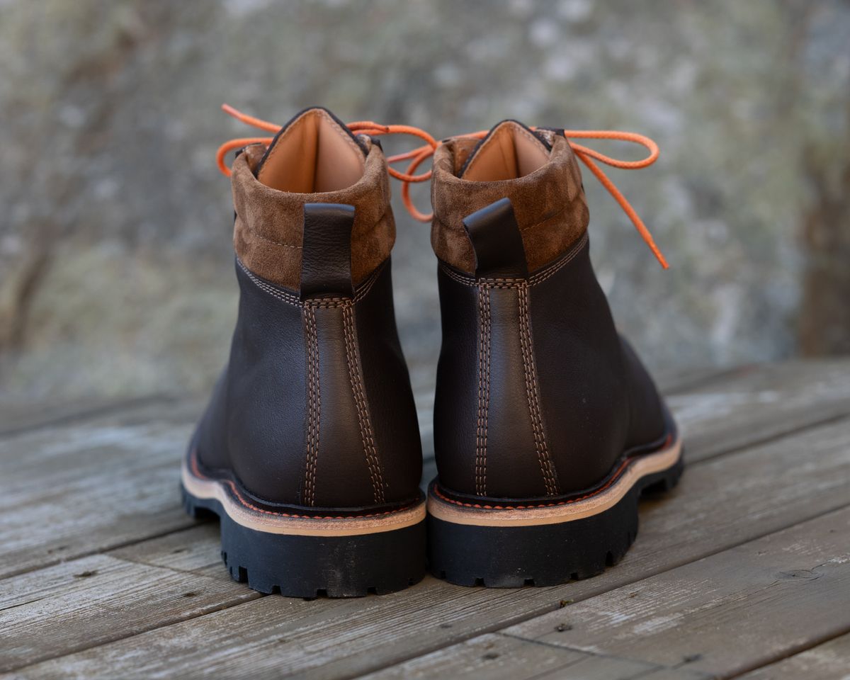 Photo by vubui on October 4, 2024 of the Tricker's Corbett Walking Boot in Pittards Water Resistant Full Grain Calf.