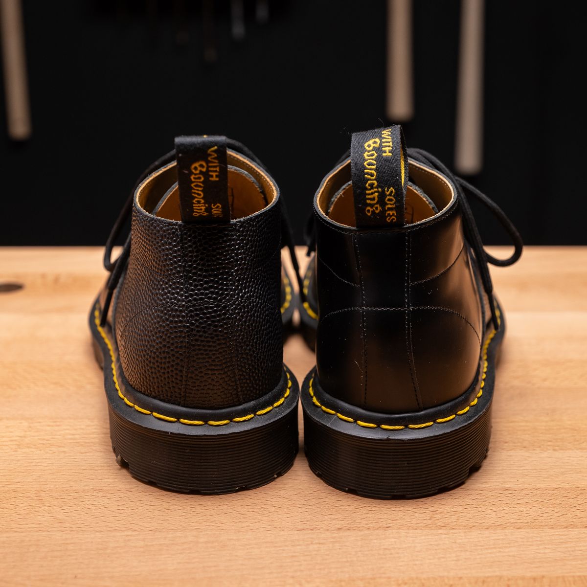 Photo by vubui on December 26, 2023 of the Dr. Martens x Engineered Garments Church Monkey Boot in Unknown Material.