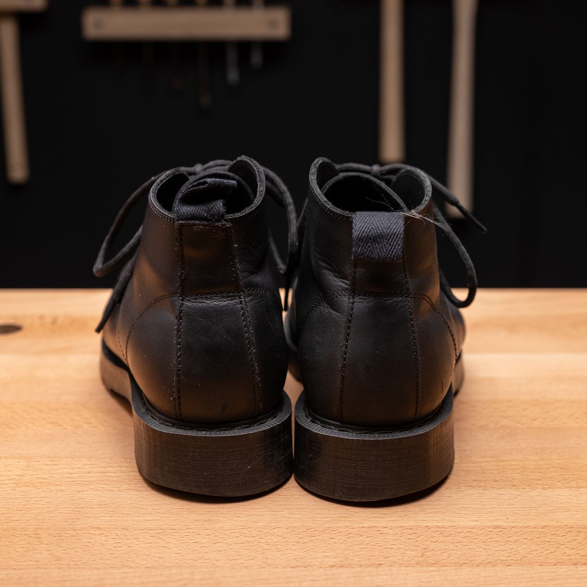 Photo by vubui on December 26, 2023 of the Solovair x MHL Monkey Boot in Unknown Material.