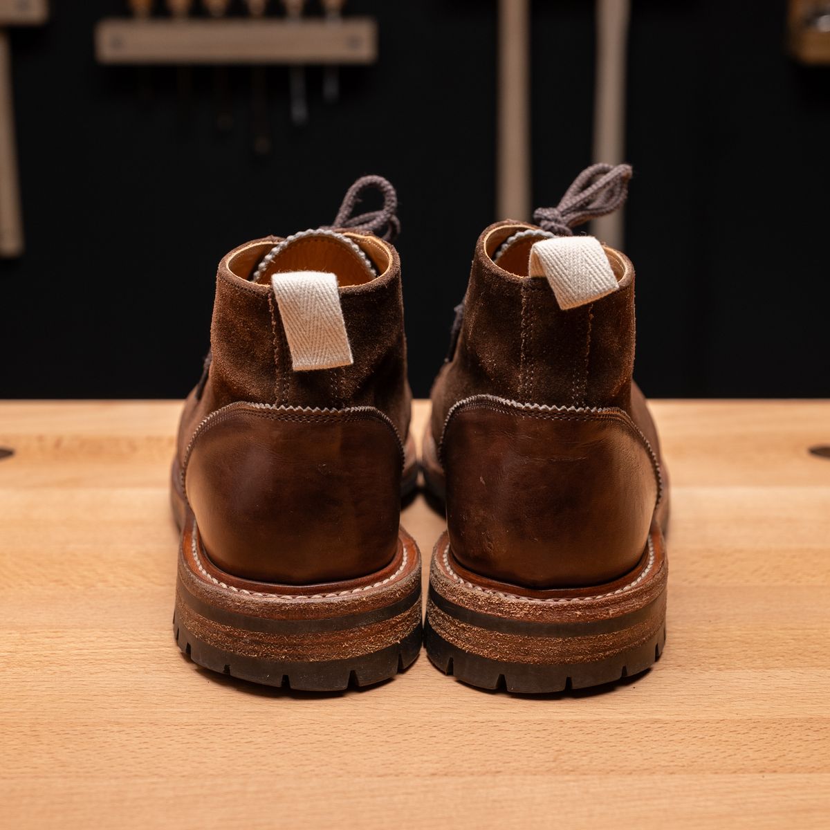 Photo by vubui on December 26, 2023 of the Tricker's Ethan Monkey Boot in Unknown Material.