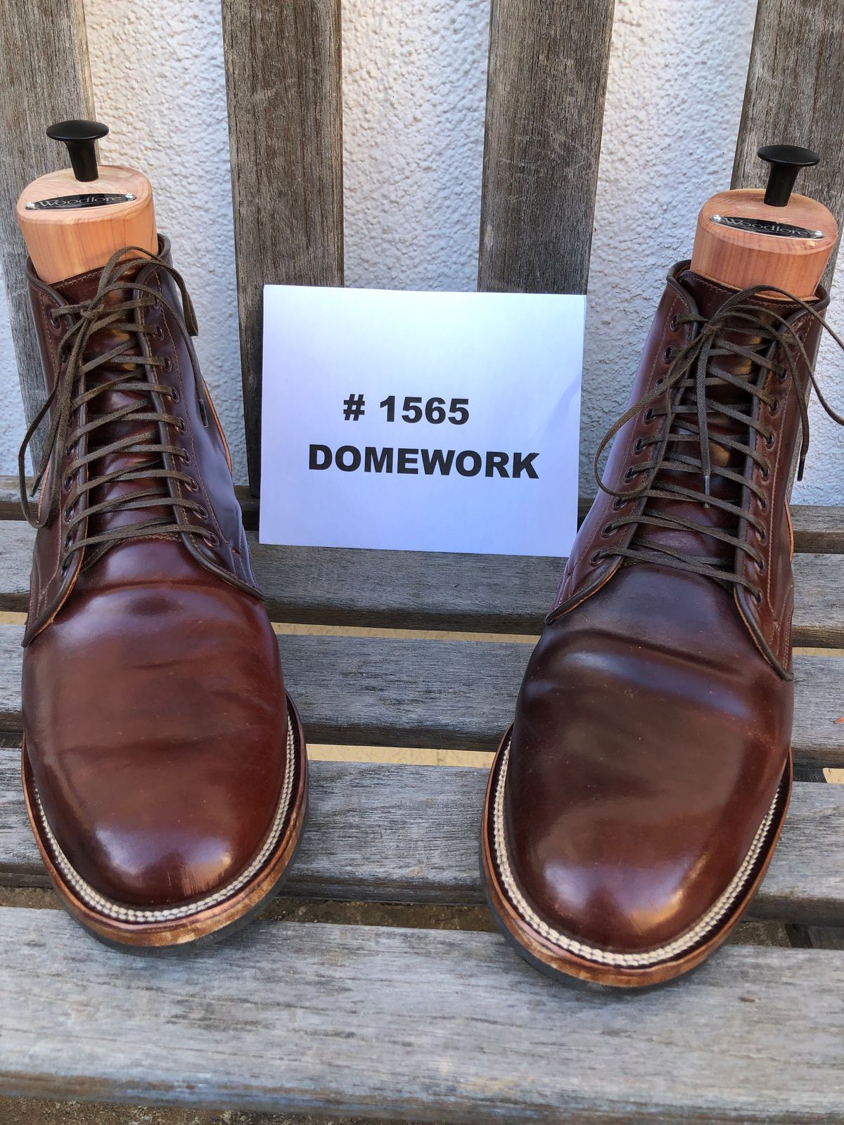 Photo by johnfmac on November 5, 2022 of the Viberg Service Boot in Horween Color 4 Shell Cordovan.