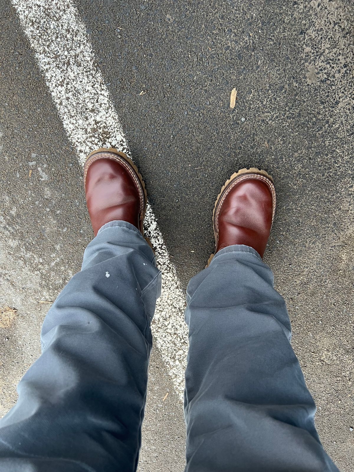 Photo by wcurry_1 on March 18, 2024 of the White's Nomad Engineer Boots in Seidel Red Dog Oil Tan.
