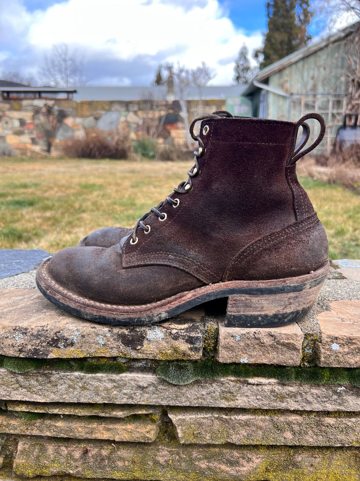 Photo by brokeno on January 5, 2023 of the Nicks Robert in Seidel 1964 Walnut Roughout.