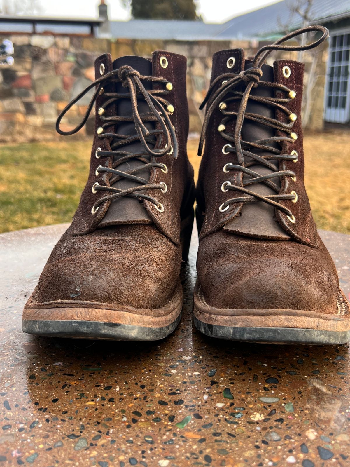Photo by brokeno on February 5, 2023 of the Nicks Robert in Seidel 1964 Walnut Roughout.