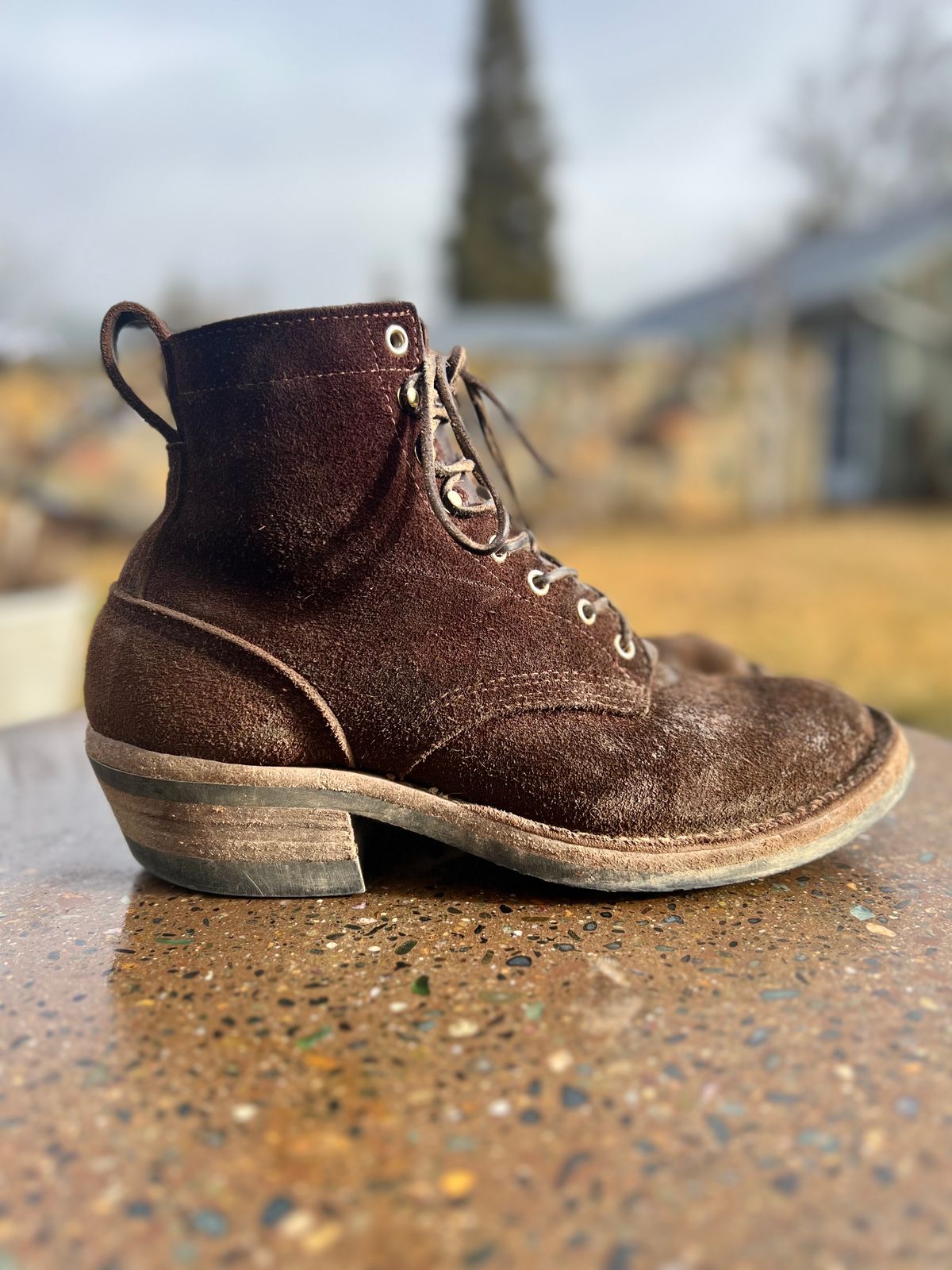 Photo by brokeno on February 5, 2023 of the Nicks Robert in Seidel 1964 Walnut Roughout.