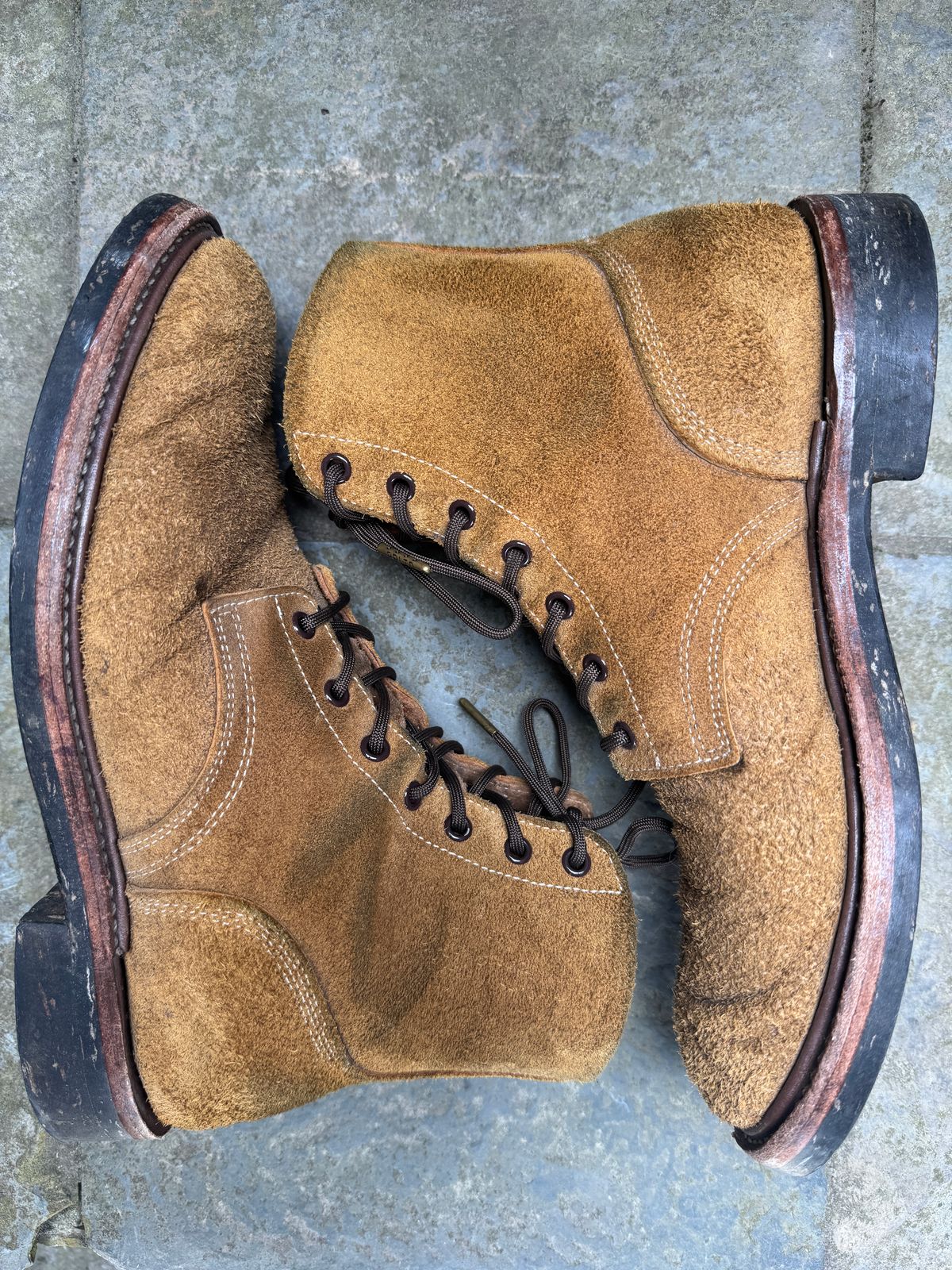 Photo by ChrisBurns670 on March 3, 2025 of the Role Club Boondockers in Rich Brown Roughout.