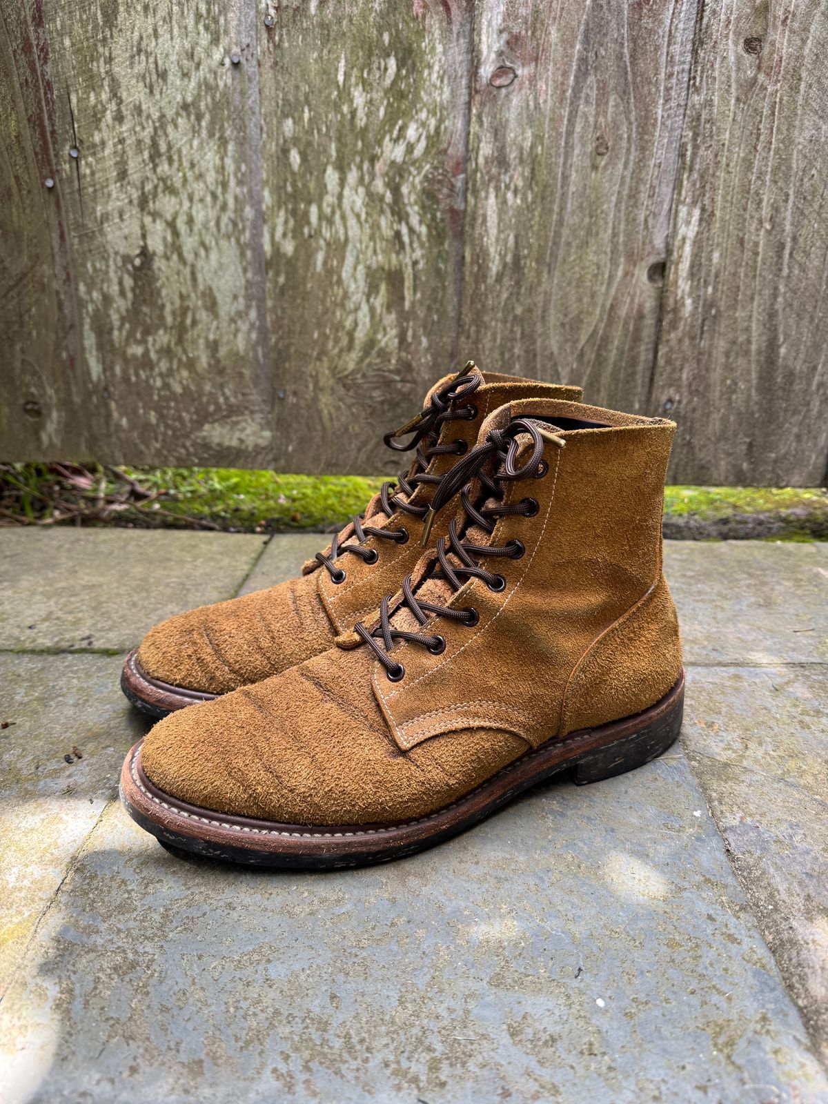 Photo by ChrisBurns670 on April 5, 2025 of the Role Club Boondockers in Rich Brown Roughout.