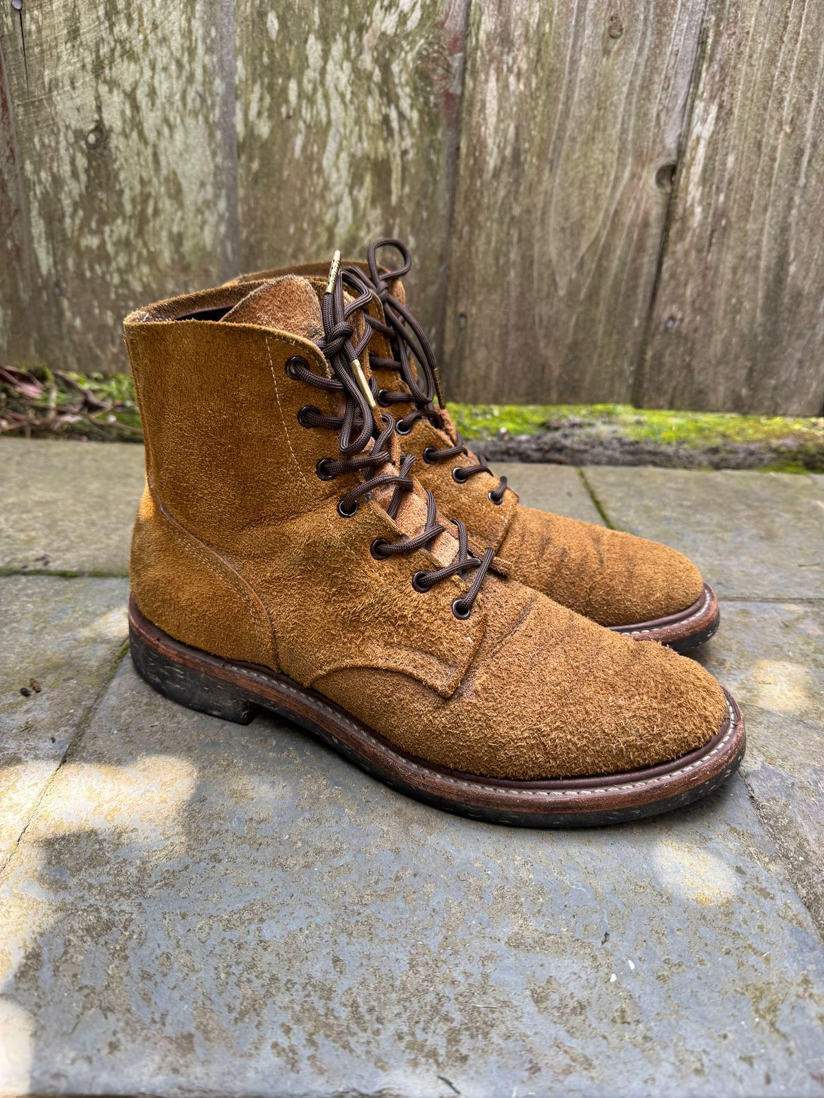 Photo by ChrisBurns670 on April 5, 2025 of the Role Club Boondockers in Rich Brown Roughout.