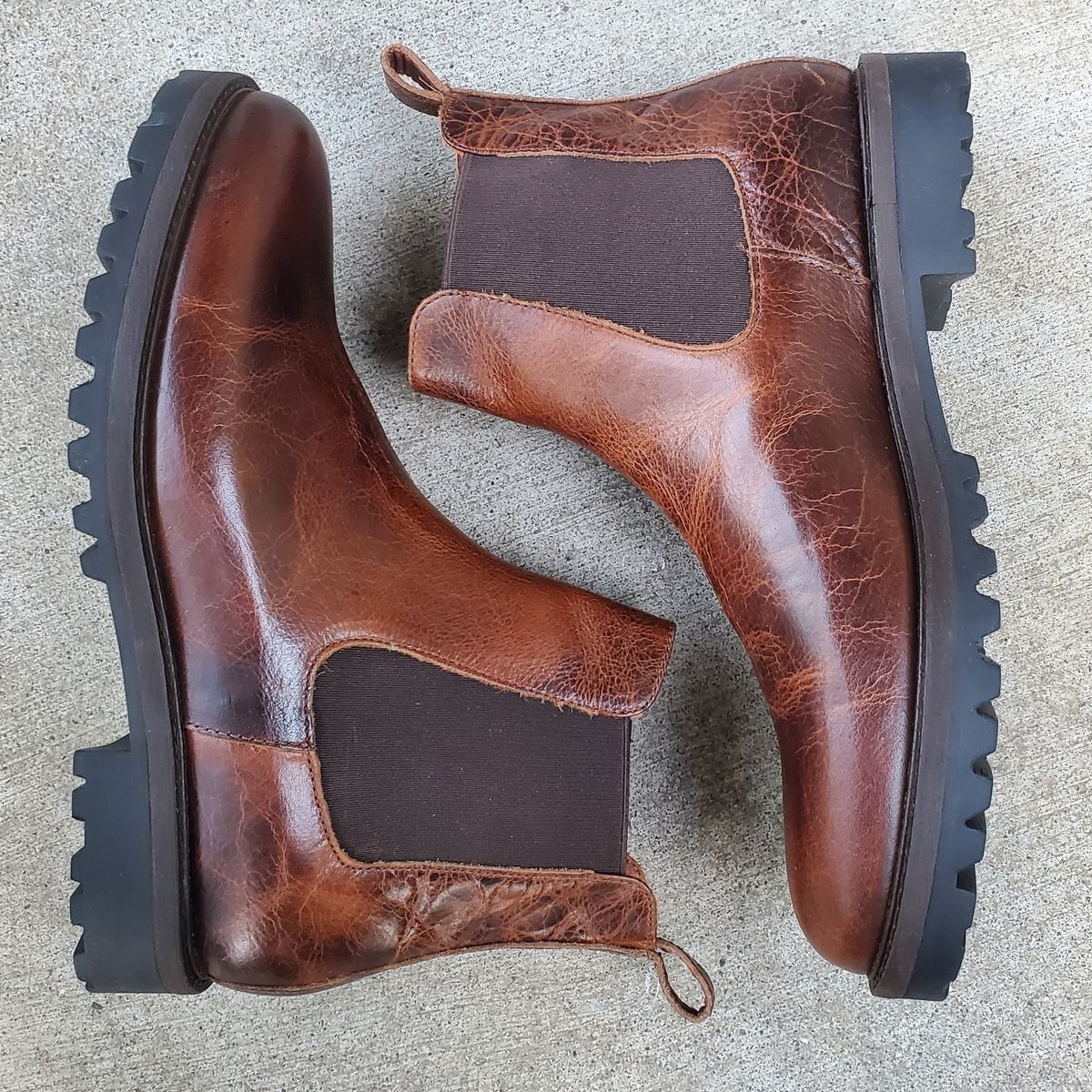 Photo by forest_chief on October 1, 2023 of the Portland Leather Chelsea Boot in Highland Brown.