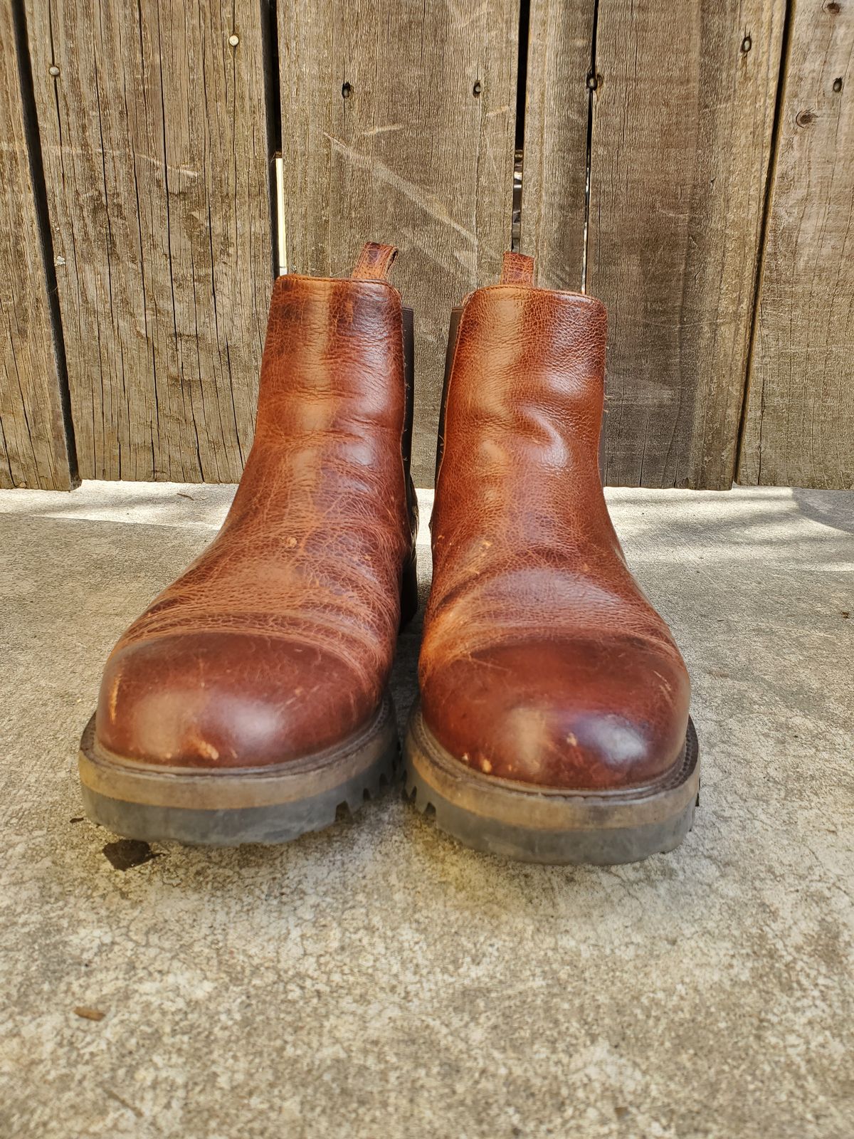 Photo by forest_chief on December 5, 2023 of the Portland Leather Chelsea Boot in Highland Brown.