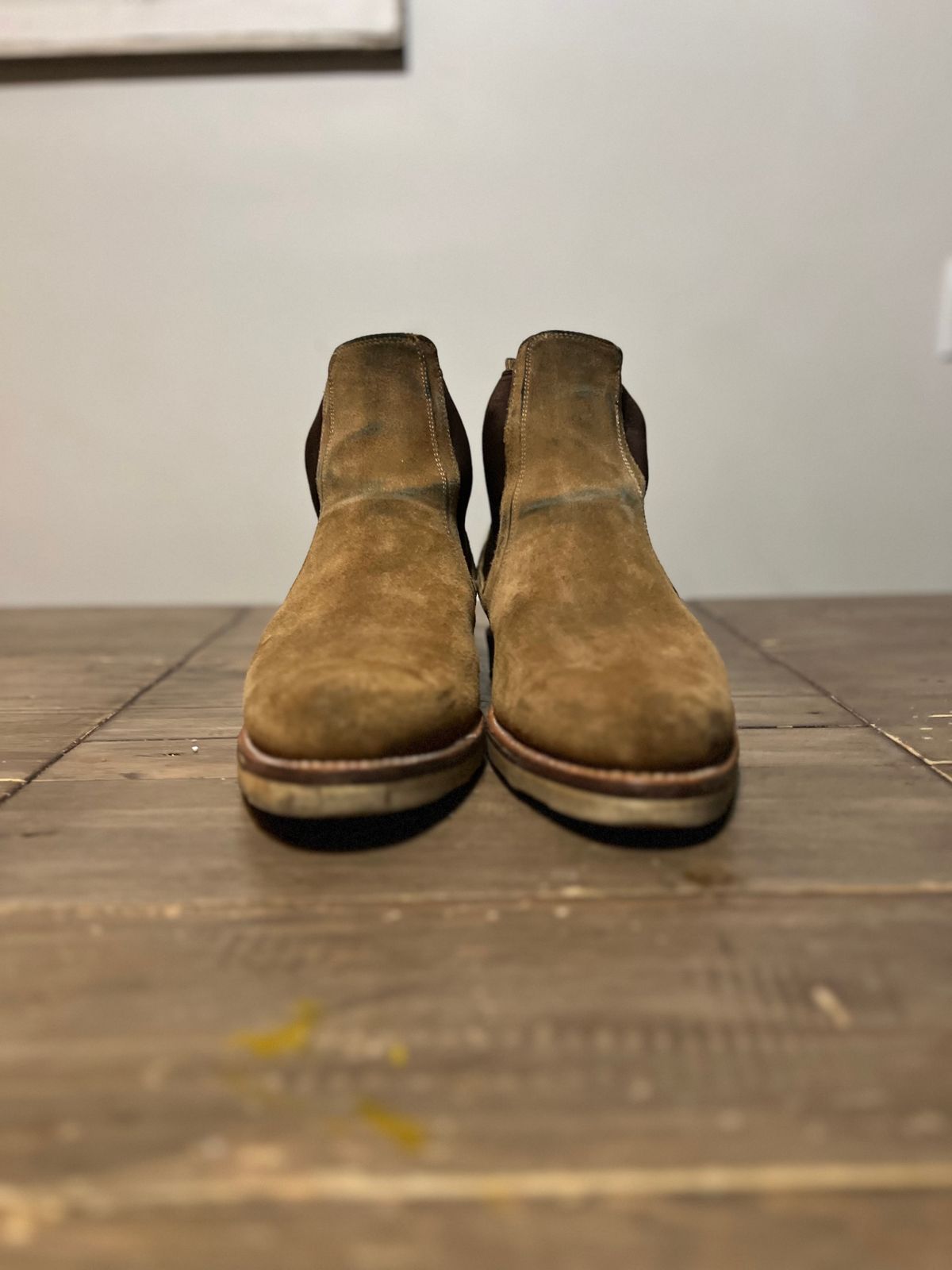 Photo by christian.twoey on January 6, 2025 of the Tecovas The Luke in Sawdust Roughout.