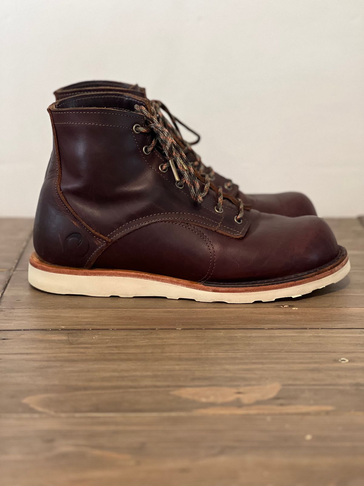 Photo by christian.twoey on November 5, 2023 of the Origin AMERICAN BISON 6" CHRISTY NATURAL BOOT in American Bison.