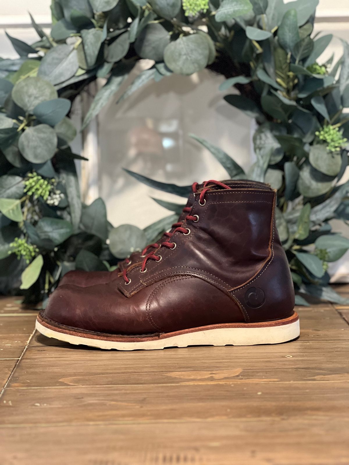 Photo by christian.twoey on January 5, 2024 of the Origin AMERICAN BISON 6" CHRISTY NATURAL BOOT in American Bison.