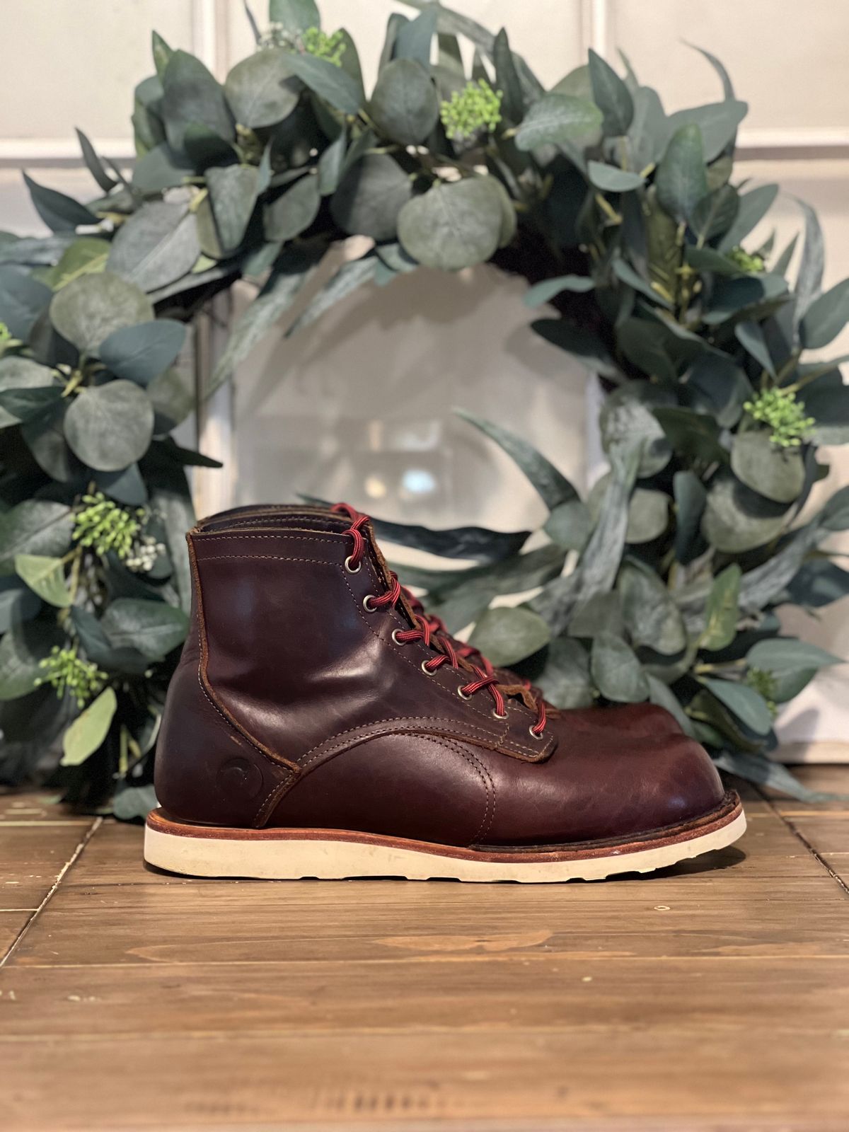 Photo by christian.twoey on January 5, 2024 of the Origin AMERICAN BISON 6" CHRISTY NATURAL BOOT in American Bison.