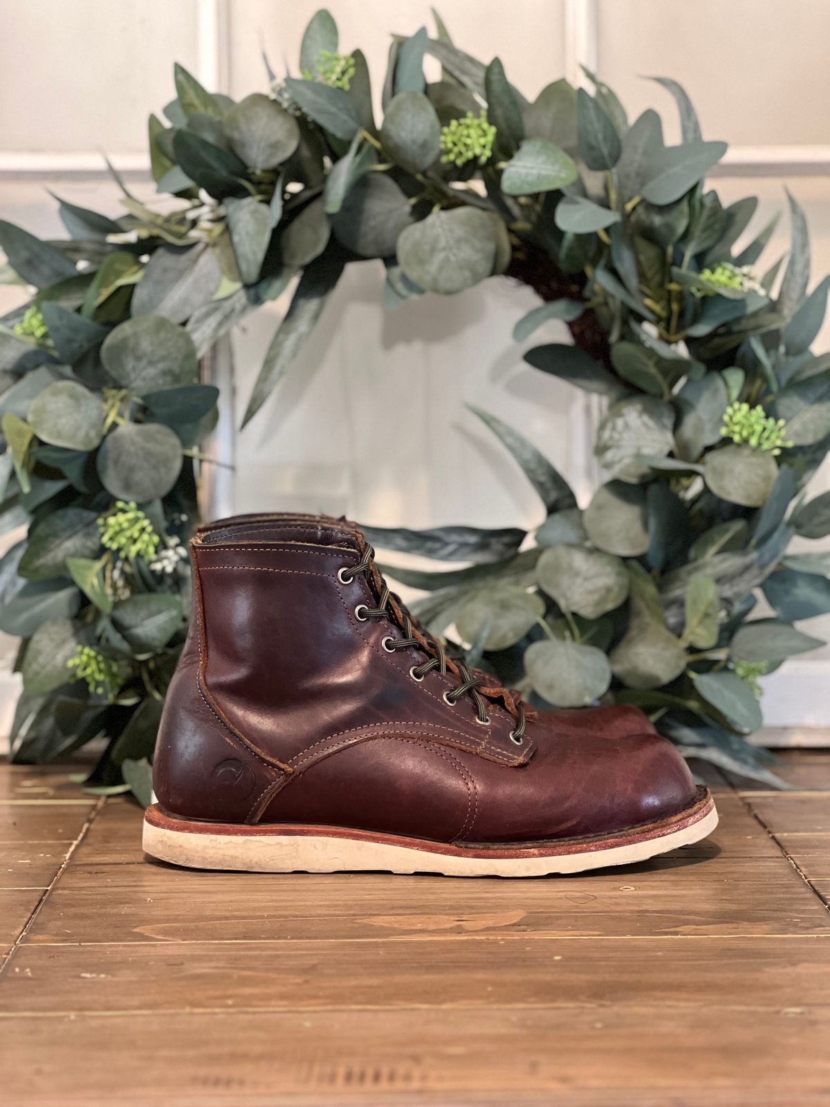 Photo by christian.twoey on March 4, 2024 of the Origin AMERICAN BISON 6" CHRISTY NATURAL BOOT in American Bison.