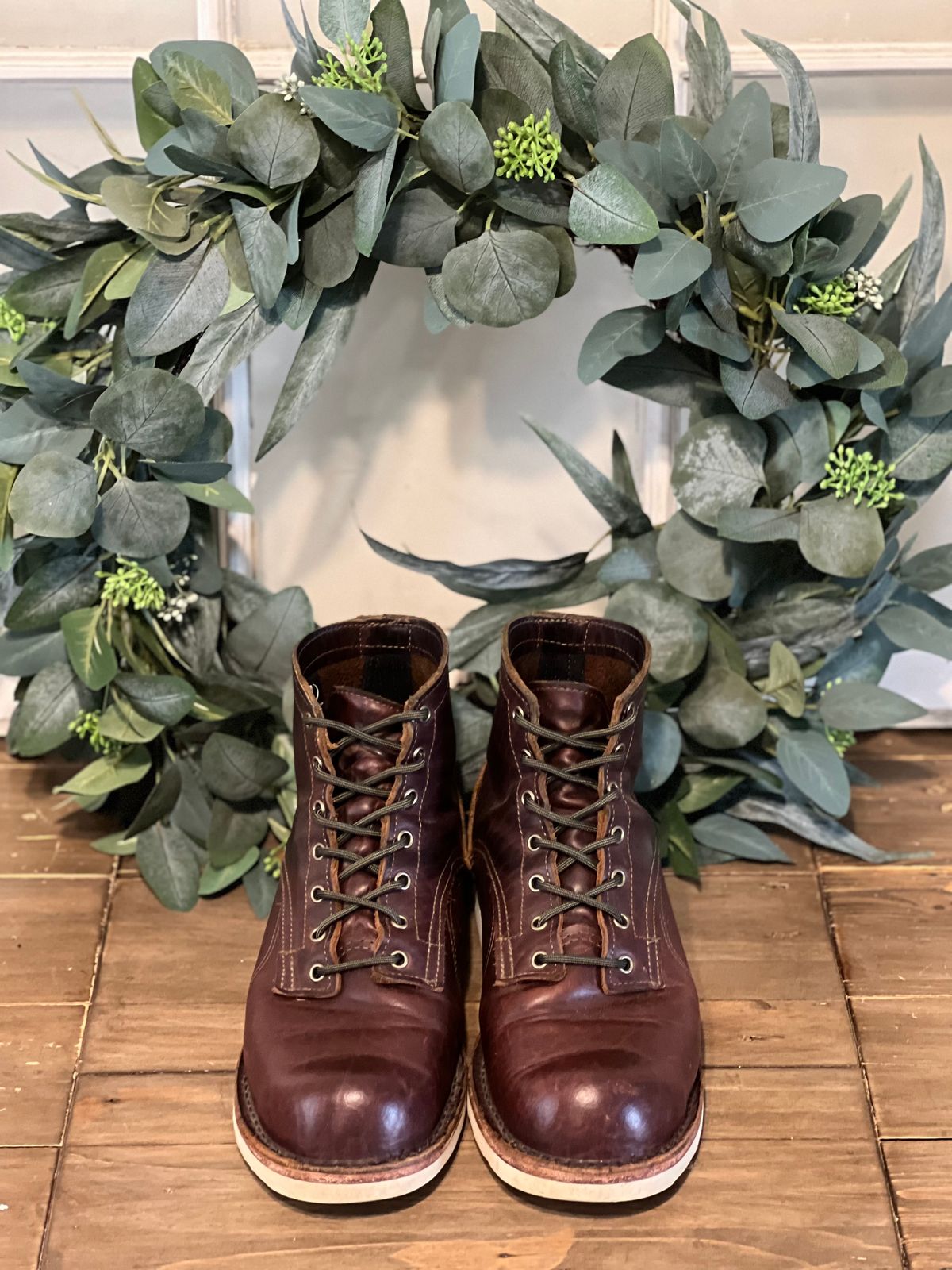 Photo by christian.twoey on March 4, 2024 of the Origin AMERICAN BISON 6" CHRISTY NATURAL BOOT in American Bison.