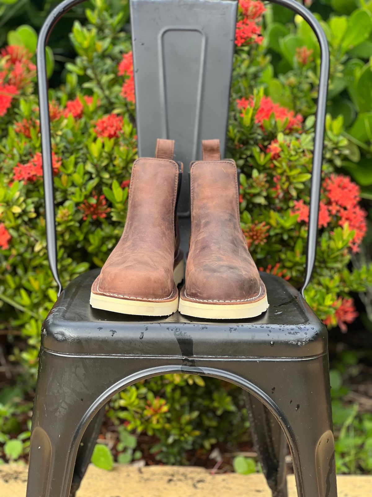 Photo by christian.twoey on October 5, 2024 of the Danner Bull Run Chelsea in Brown Full Grain.