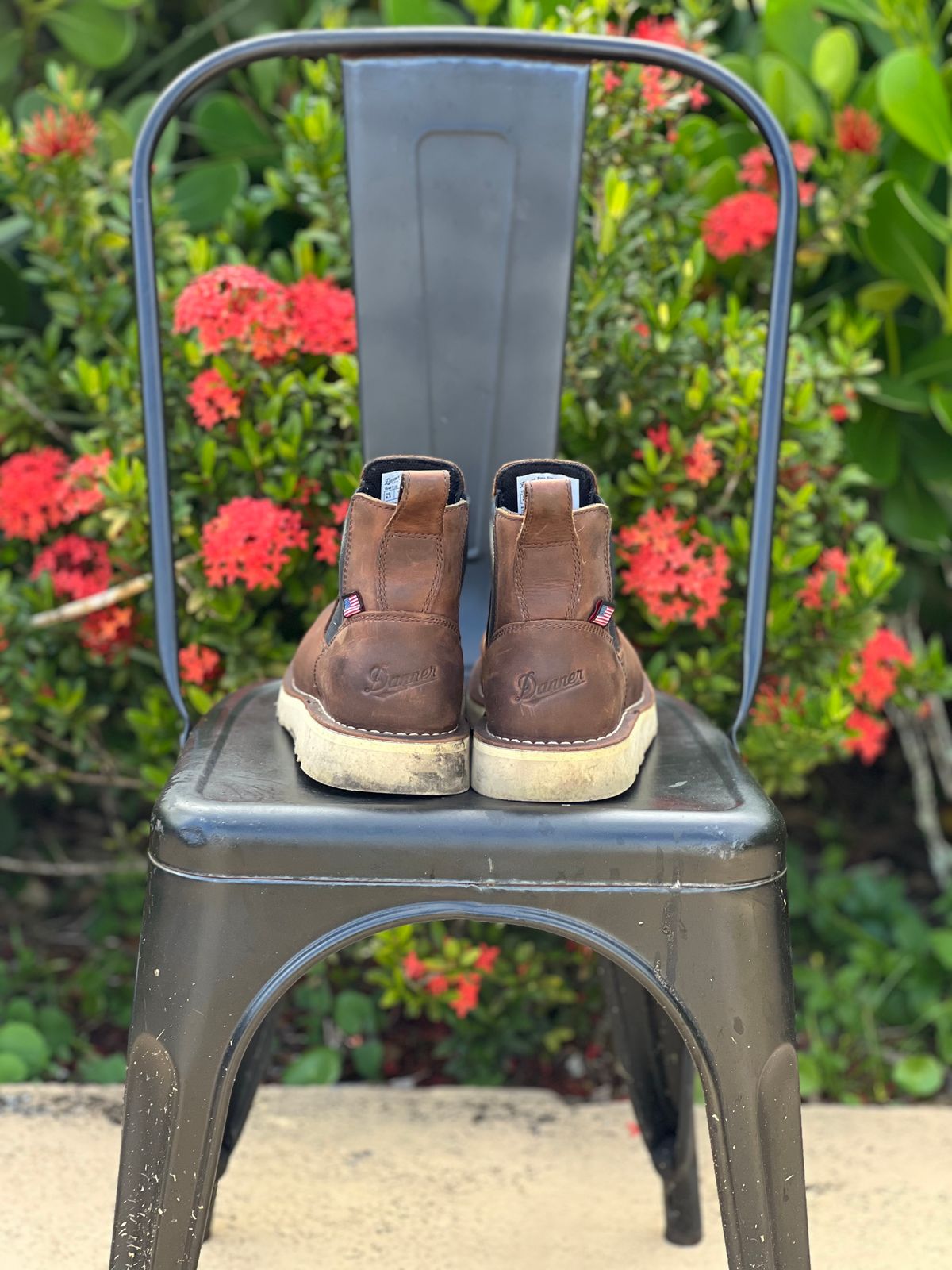Photo by christian.twoey on November 2, 2024 of the Danner Bull Run Chelsea in Brown Full Grain.