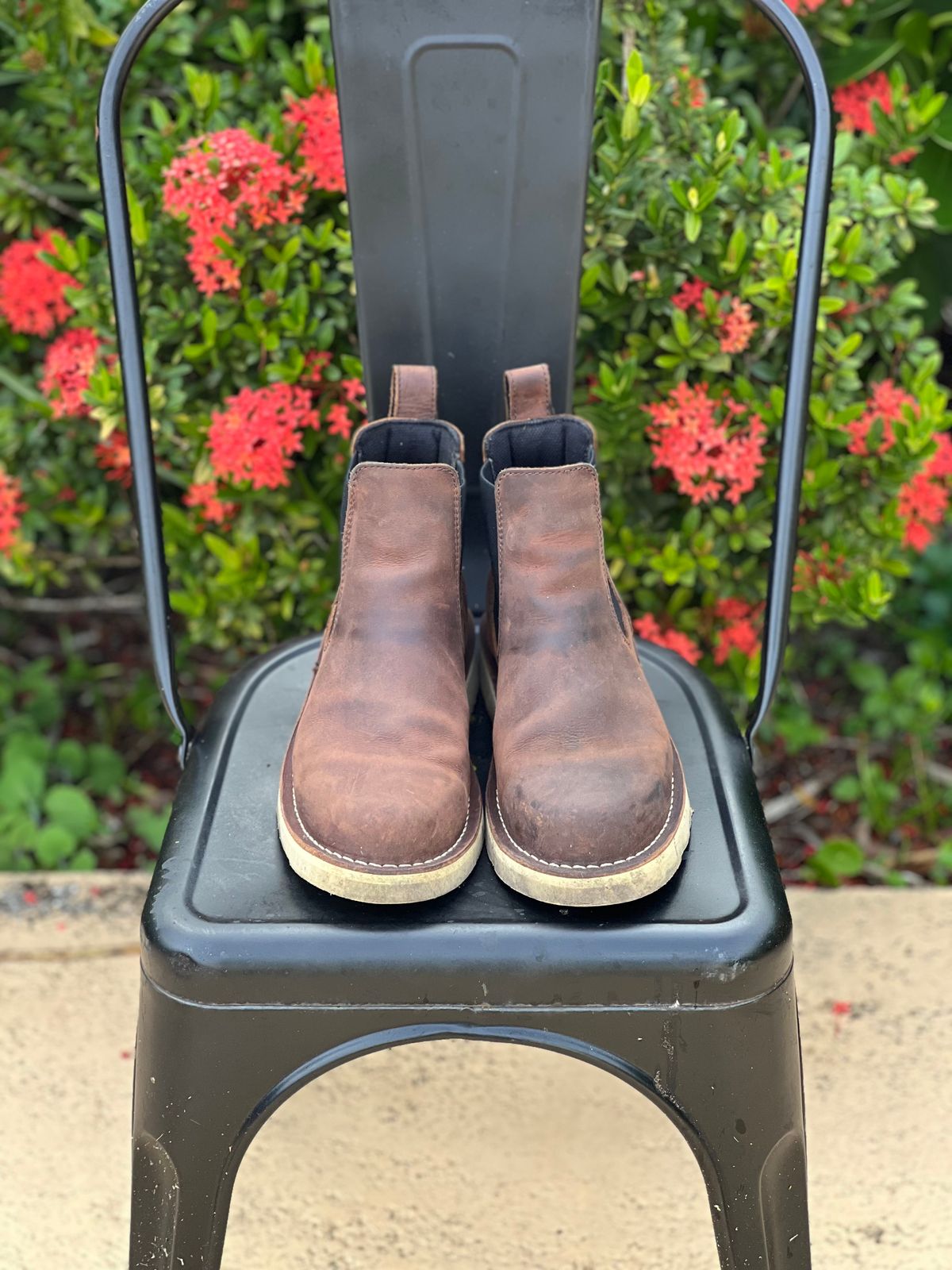 Photo by christian.twoey on November 2, 2024 of the Danner Bull Run Chelsea in Brown Full Grain.