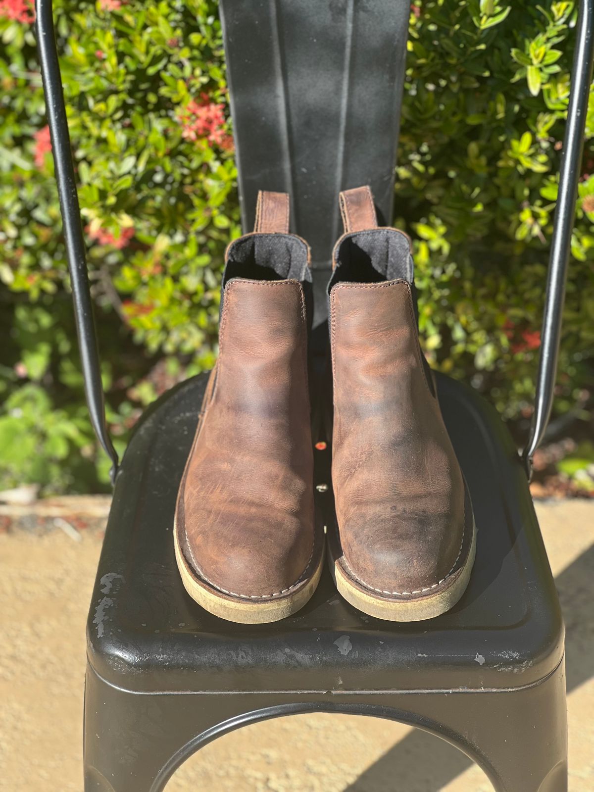 Photo by christian.twoey on December 4, 2024 of the Danner Bull Run Chelsea in Brown Full Grain.