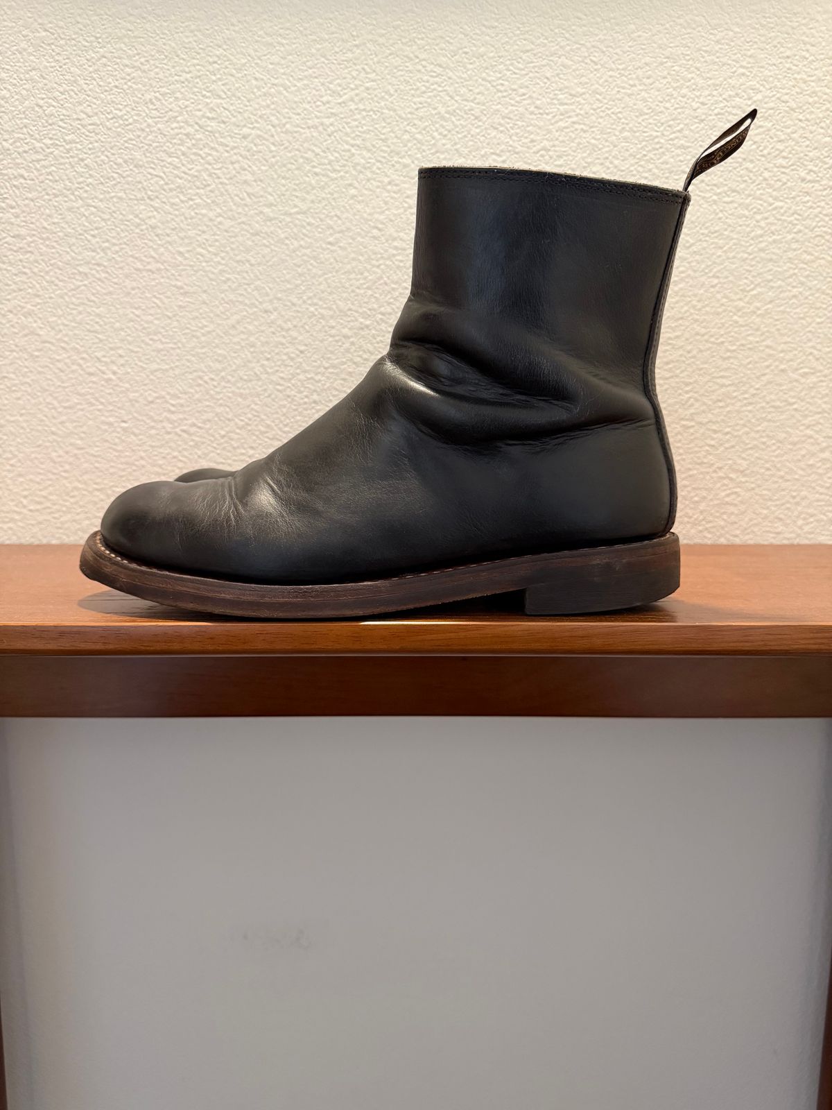 Rolling Dub Trio Casper Boot in Horween Black Chromexcel