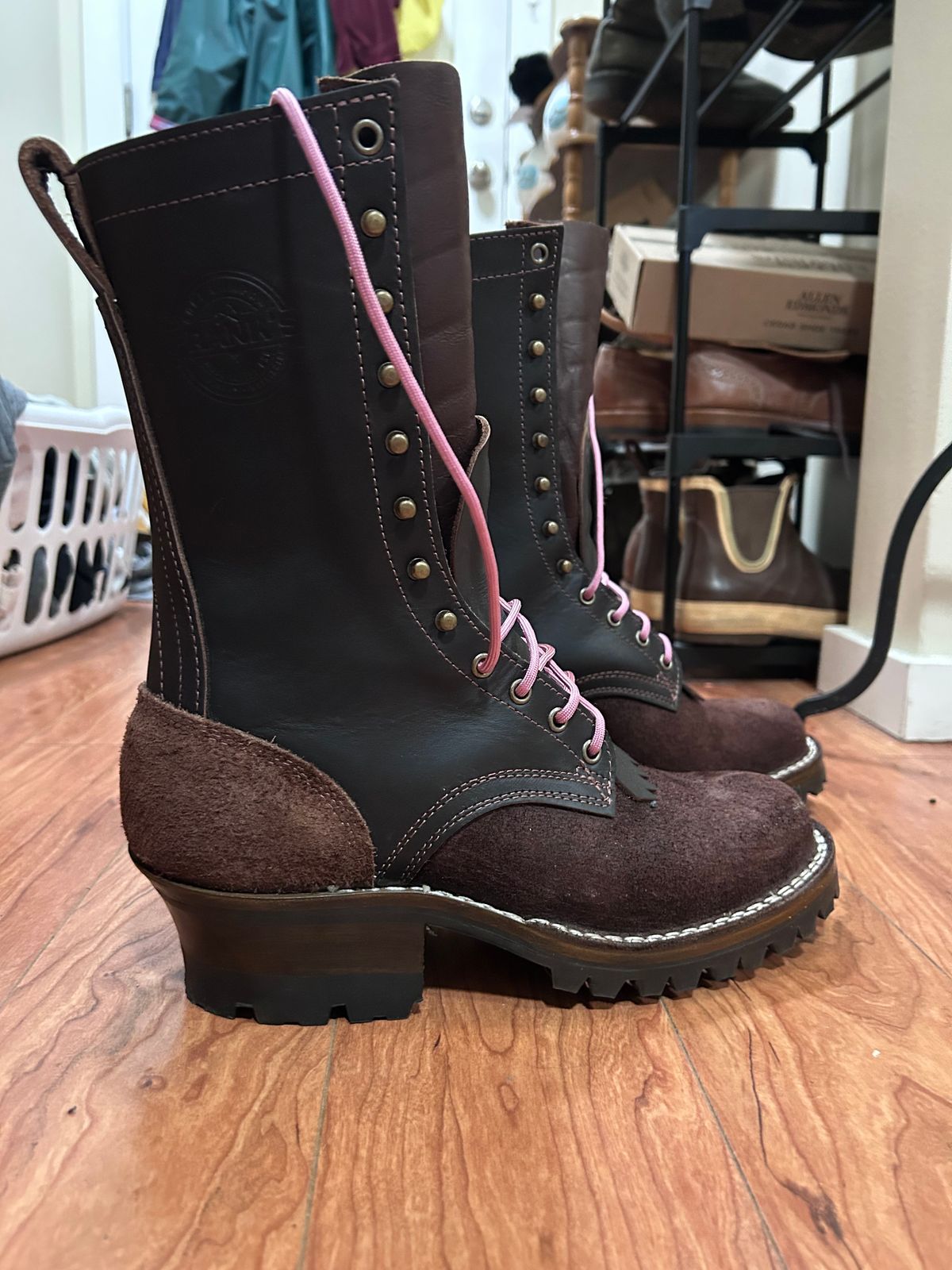 Photo by even on March 3, 2025 of the Frank's Boots Type 1 Commander in Seidel Mocha Oil Tan.