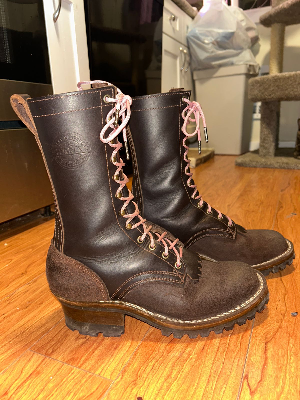 Photo by even on March 18, 2025 of the Frank's Boots Type 1 Commander in Seidel Mocha Oil Tan.