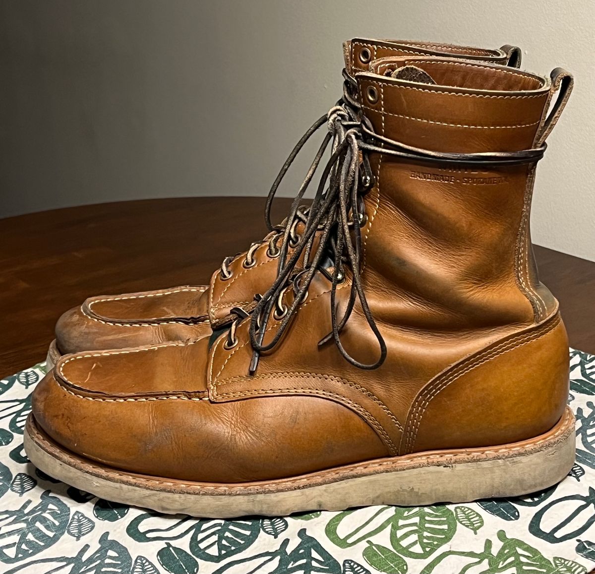 Photo by clarkbars on January 4, 2024 of the White's Perry 8" Select in Seidel Natural Double Shot.