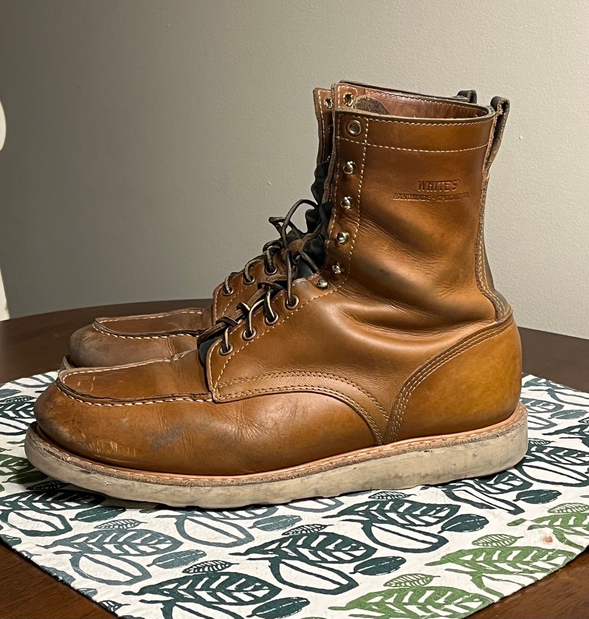 Photo by clarkbars on February 4, 2024 of the White's Perry 8" Select in Seidel Natural Double Shot.