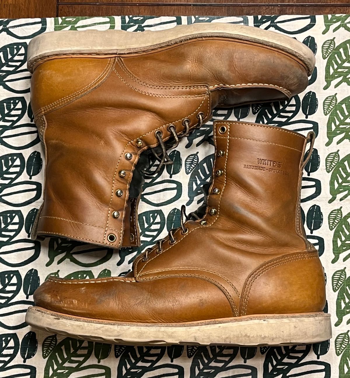Photo by clarkbars on February 4, 2024 of the White's Perry 8" Select in Seidel Natural Double Shot.