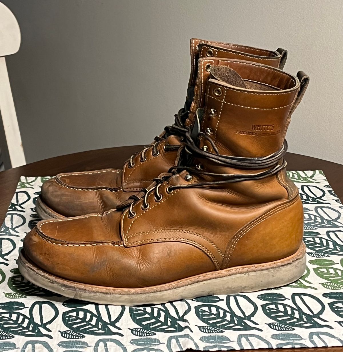 Photo by clarkbars on March 5, 2024 of the White's Perry 8" Select in Seidel Natural Double Shot.