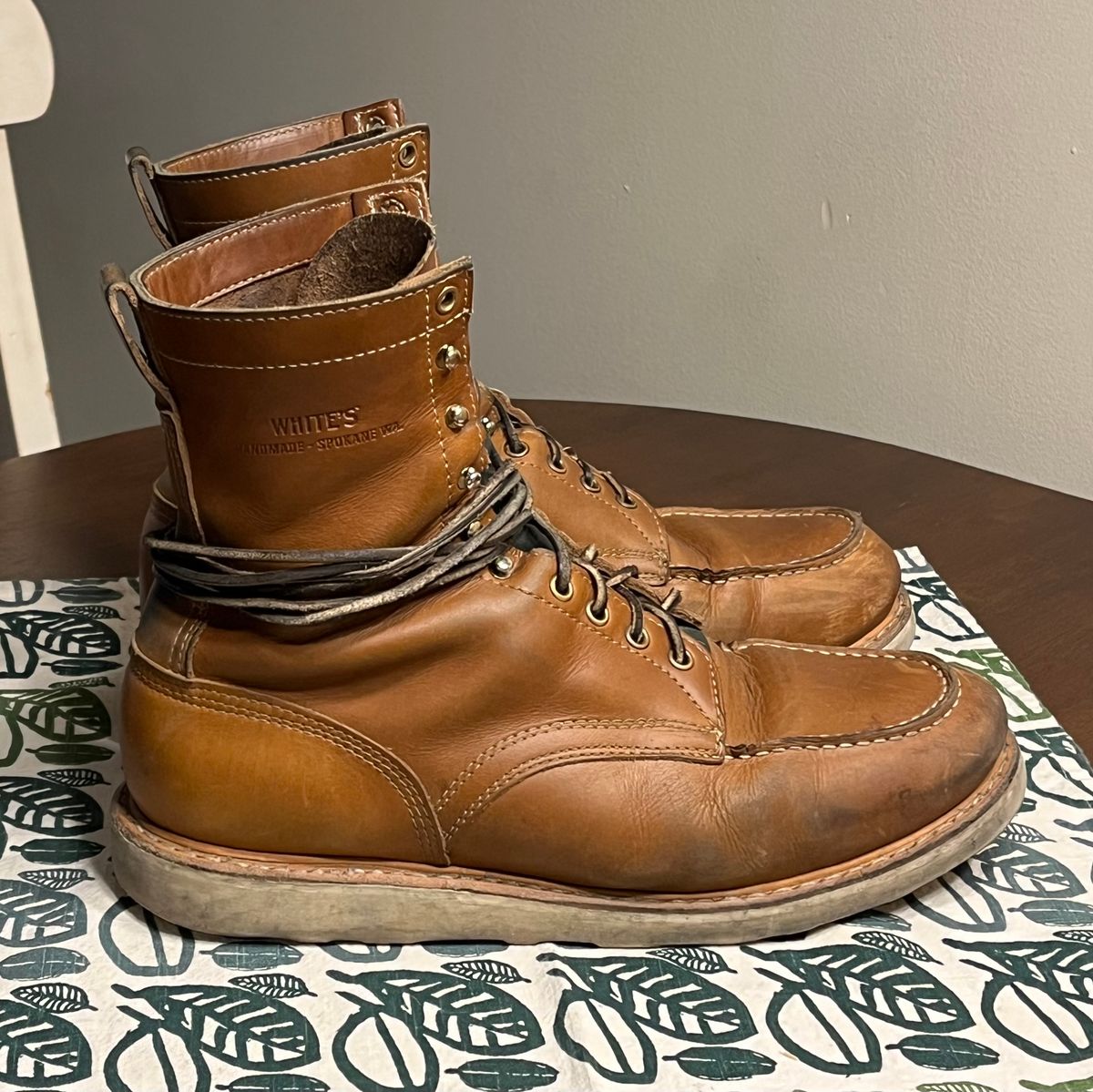Photo by clarkbars on March 5, 2024 of the White's Perry 8" Select in Seidel Natural Double Shot.