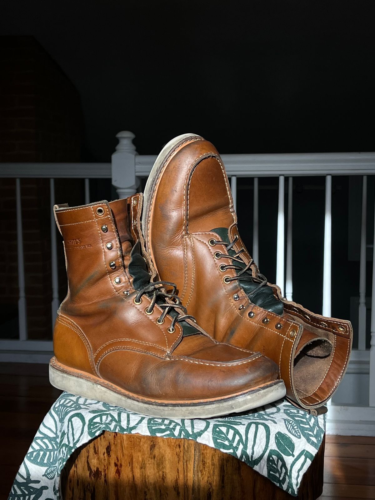 Photo by clarkbars on April 4, 2024 of the White's Perry 8" Select in Seidel Natural Double Shot.