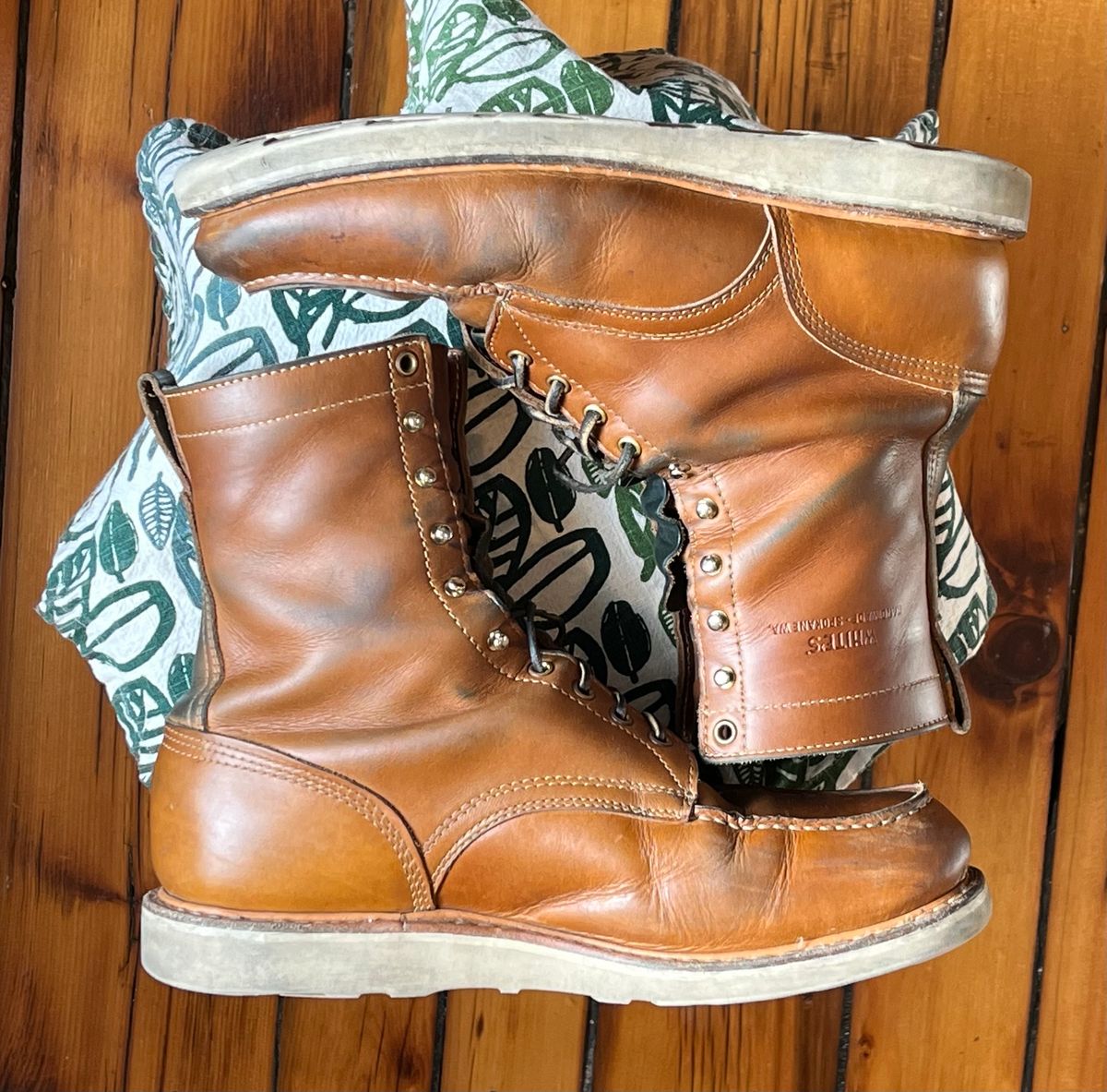 Photo by clarkbars on April 4, 2024 of the White's Perry 8" Select in Seidel Natural Double Shot.