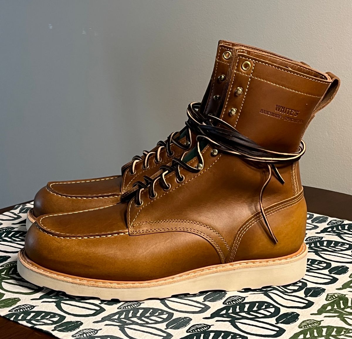 Photo by clarkbars on October 1, 2023 of the White's Perry 8" Select in Seidel Natural Double Shot.