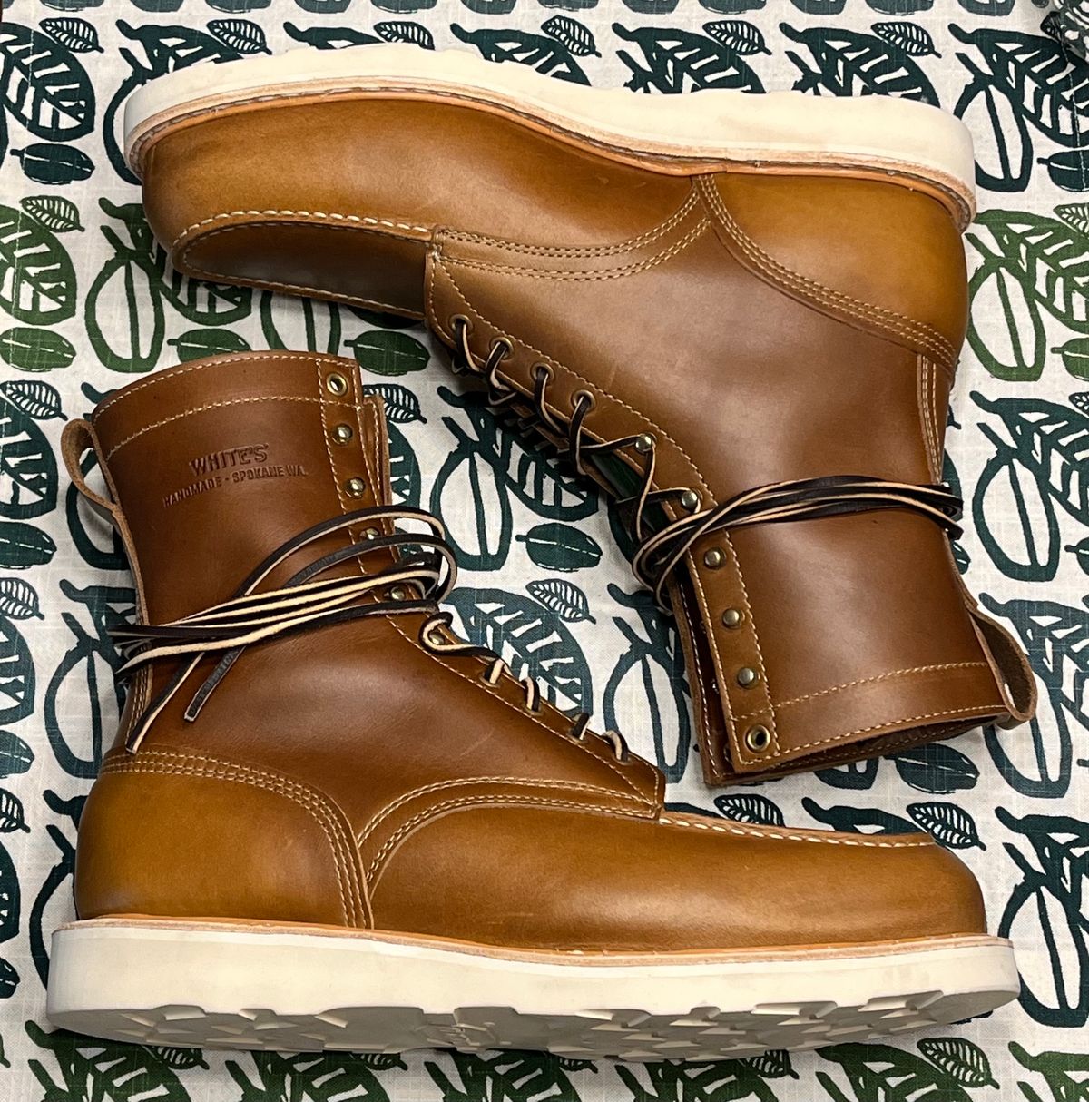 Photo by clarkbars on October 1, 2023 of the White's Perry 8" Select in Seidel Natural Double Shot.