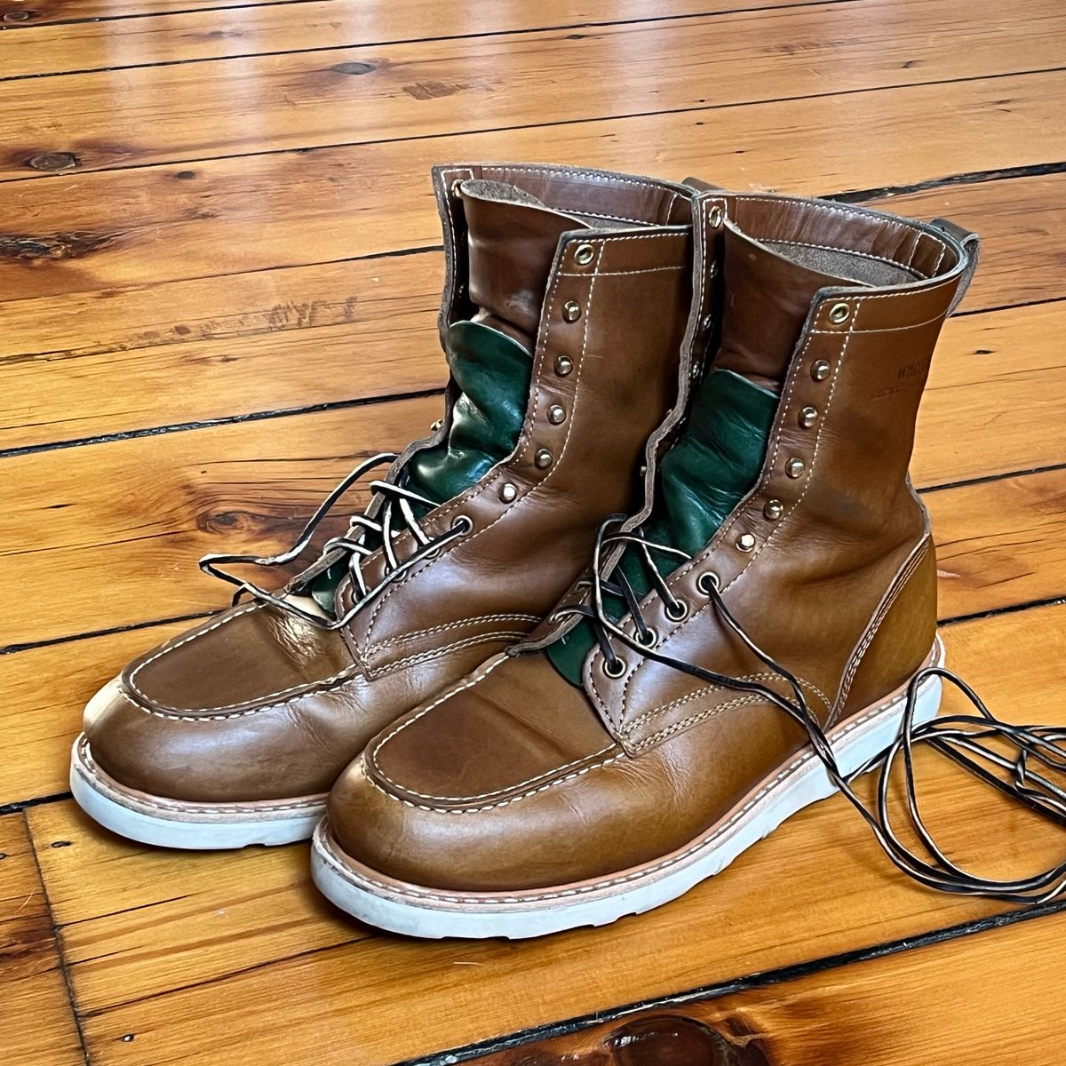 Photo by clarkbars on October 10, 2023 of the White's Perry 8" Select in Seidel Natural Double Shot.