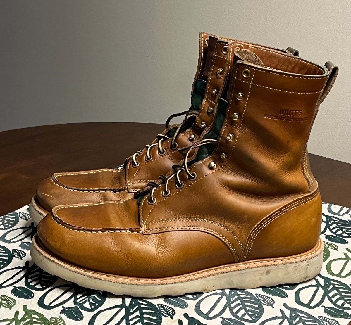 Photo by clarkbars on November 5, 2023 of the White's Perry 8" Select in Seidel Natural Double Shot.