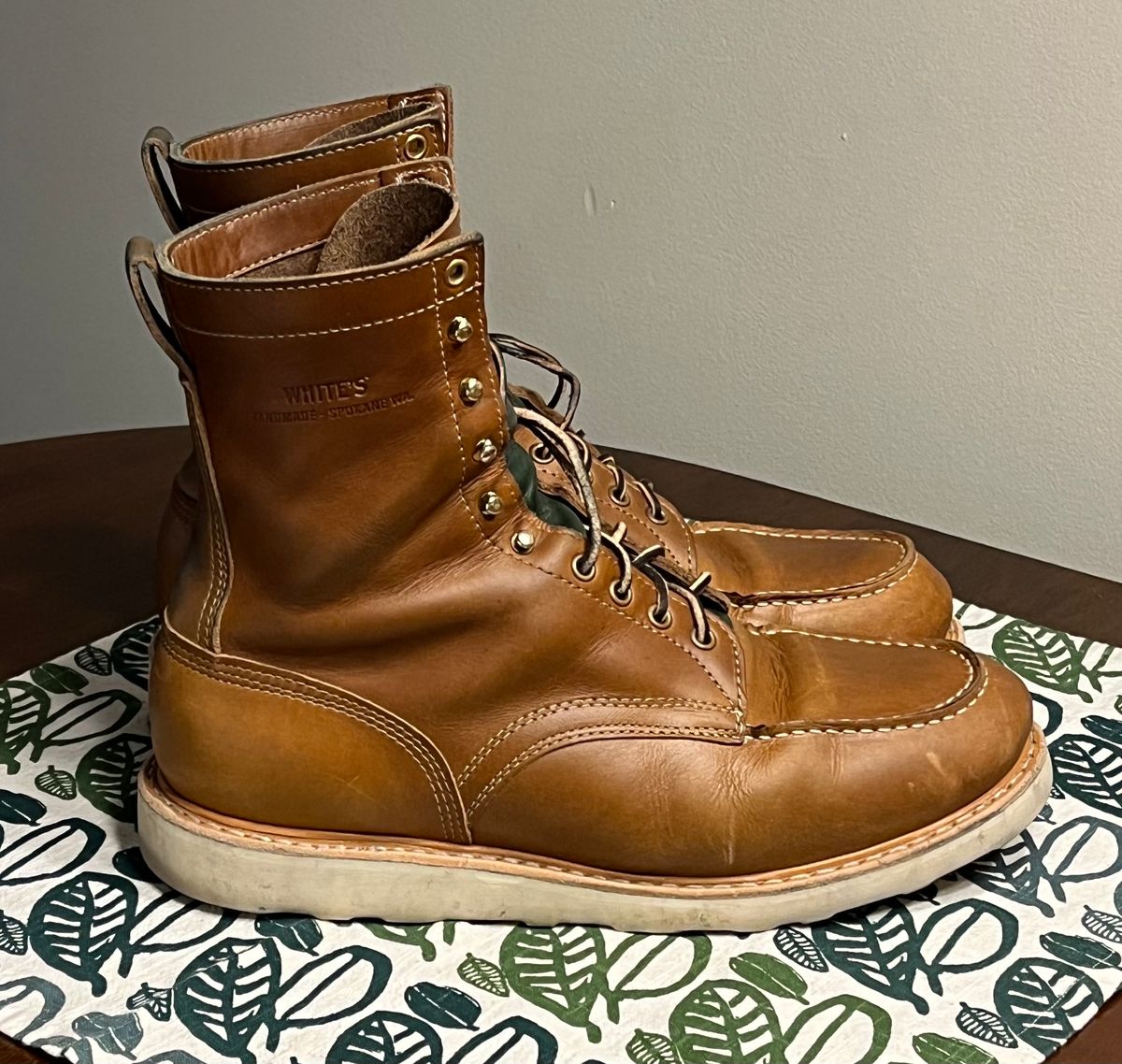 Photo by clarkbars on November 5, 2023 of the White's Perry 8" Select in Seidel Natural Double Shot.