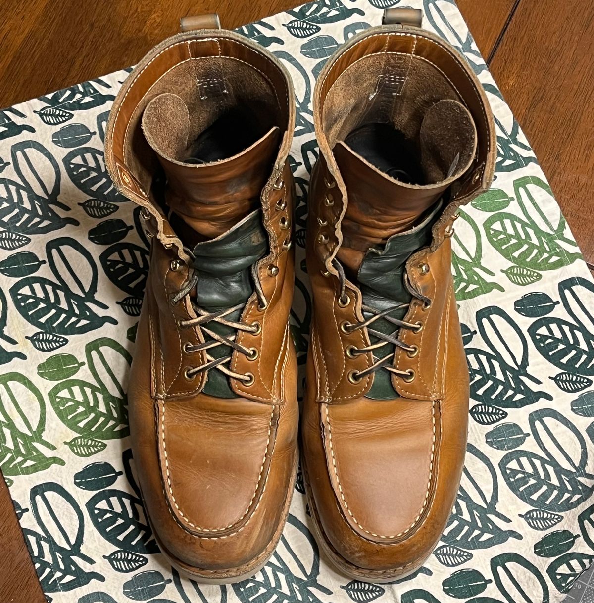 Photo by clarkbars on December 5, 2023 of the White's Perry 8" Select in Seidel Natural Double Shot.