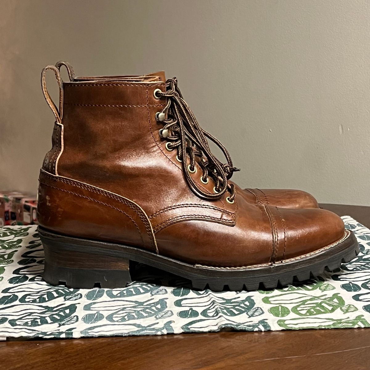 Photo by clarkbars on December 6, 2025 of the Thursday Challenger in Maryam Toscanello TPR Horsebutt.